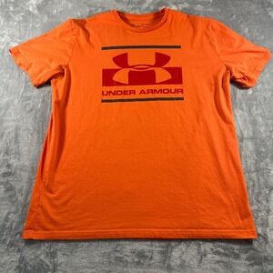 Orange‎ Under Armour cotton t-shirt
